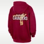 Sudadera con gorro sin cierre Jordan Club Premium de la NBA para hombre Cleveland Cavaliers Courtside