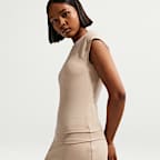 Nike Sportswear Chill Knit Falda-pantalón ceñida de talle medio con elástico - Mujer