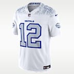 Jim Kelly Buffalo Bills Rivalries Collection Men's Nike Dri-FIT NFL Limited Jersey