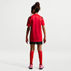 Türkei 2026 Academy Pro Nike Dri-FIT Kurzarm-Fußballoberteil für ältere Kinder