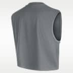 Playera cropped sin mangas de la WNBA para mujer Nike Portland Fire