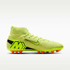 Chaussure de foot montante à crampons AG Nike Mercurial Superfly 10 Academy