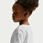 Nike Toddler Swoosh Sparkle Boxy T-Shirt