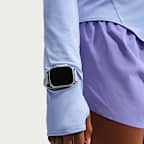 Nike Swift Camiseta de running Dri-FIT con cremallera de 1/4 y protección UV - Mujer