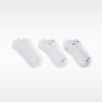 Calcetines invisibles de entrenamiento (3 pares) Nike Everyday Plus Cushion