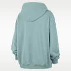 Sudadera con gorro sin cierre Nike de French Terry oversized para mujer New York Liberty