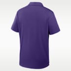 Polo universitaria Nike Dri-FIT para hombre LSU Tour