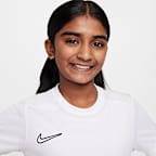 Nike Academy Dri-FIT-fodboldtrøje til større børn