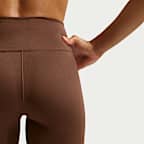 Nike One Bike Shorts mit hohem Bund für Damen (ca. 12,5 cm)