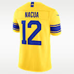 Jersey Nike Dri-FIT de la NFL Limited para hombre Puka Nacua Los Angeles Rams
