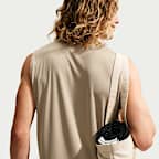 Camiseta sin mangas Dri-FIT con protección contra los rayos UV para hombre Nike Swim Hydroguard Essential