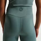 Short taille haute Dri-FIT Nike MAVN 18 cm pour fille