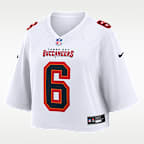 Baker Mayfield Tampa Bay Buccaneers Women's Nike NFL Cropped Tundra Game Jersey