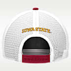 Iowa State Sideline Rope Men's Nike College Trucker Adjustable Hat