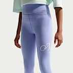 Nike Sportswear Classic Older Kids' (Girls') High-Waisted Graphic Leggings