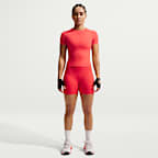 Cycliste taille haute sans coutures avant Nike Universa 13 cm pour femme