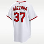 Travis Bazzana Cleveland Guardians Men's Nike MLB Replica Jersey