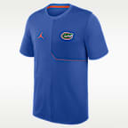 Playera universitaria marca Jordan Dri-FIT para hombre Florida Sideline Coach