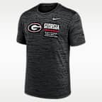 Georgia Sideline Velocity Men's Nike Dri-FIT College T-Shirt