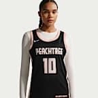 Jersey Nike de la NBA Swingman para hombre Zaccharie Risacher Atlanta Hawks City Edition