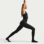 NikeSKIMS Matte Women's High-Waisted Footsie Grip Leggings