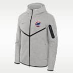Chicago Cubs Tech Fleece Windrunner Men's Nike MLB Full-Zip Hooded Jacket