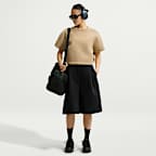 Nike Pregame Fleece Pantalón corto oversize de talle medio - Mujer