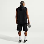 Nike N.A.C. Men's Dri-FIT Fleece Sleeveless Training Hoodie