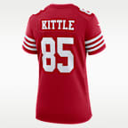 George Kittle San Francisco 49ers 80th Anniversary Women's Nike NFL Game Jersey