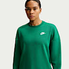 Nike Sportswear Club Fleece Women's Loose Crew-Neck Sweatshirt
