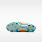 Tacos de fútbol MG low para niños talla grande Nike Jr. Mercurial Vapor 16 Club "Kylian Mbappé"