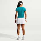 Haut de tennis à manches courtes Dri-FIT NikeCourt Advantage pour femme