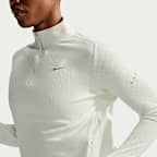 Playera de correr Aero-FIT de medio cierre para mujer Nike Swift