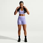 Nike Universa Women's High-Waisted 12.5cm (approx.) Biker Shorts with No Front Seam