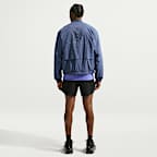 Nike Repel UV Korumalı Erkek Koşu Bomber Ceket