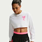 Nike After Dark Tour Women's Dri-FIT Super Cropped Running T-Shirt