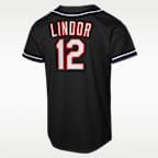 Francisco Lindor New York Mets Big Kids' Nike MLB Replica Fashion Jersey