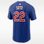 Playera Nike de la MLB para hombre Juan Soto New York Mets