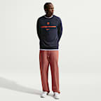 Chicago Bears Rivalries Collection Primary Men's Nike Dri-FIT NFL Pullover Crew