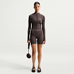 NikeSKIMS Ribbed Seamless Women's Cropped Full-Zip Jacket