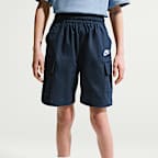 Shorts cargo de tejido Woven para niños talla grande Nike Sportswear Club