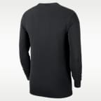 Playera de entrenamiento de manga larga Nike de la NBA para hombre Milwaukee Bucks