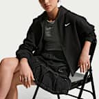 Nike Sportswear Big Kids' (Girls') Denim Pleated Skirt