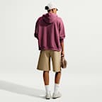 Sudadera con gorro oversized de cierre completo para mujer Nike Studio Fleece Lightweight