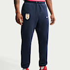 Pants de fútbol Nike de tejido Fleece para hombre Uruguay Club