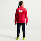 Atlético Madrid Strike Third Nike Dri-FIT Fußball-Trainingsanzug aus Strickmaterial für ältere Kinder