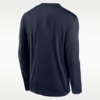 Atlanta Braves Authentic Collection Team Issue Men's Nike Dri-FIT MLB Long-Sleeve T-Shirt