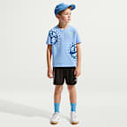 ナイキ リトルキッズ スプリット サッカーボール Tシャツ