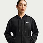 Nike Studio Fleece Sport Women's Dri-FIT Full-Zip Hoodie