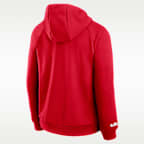 Ohio State Courtside Men's Nike Dri-FIT College Pullover Hoodie